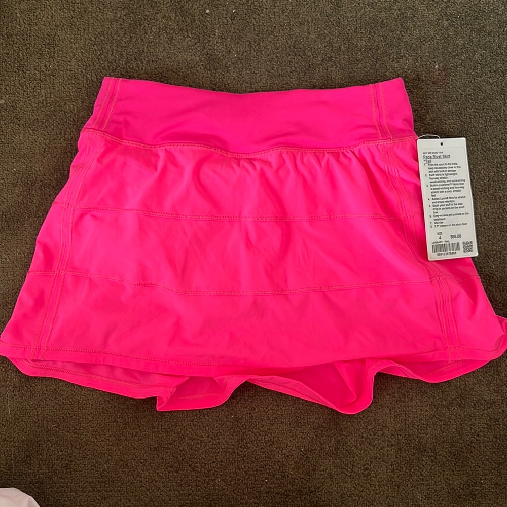 NWT Size 4 Pace Rival Tall Highlight Pink